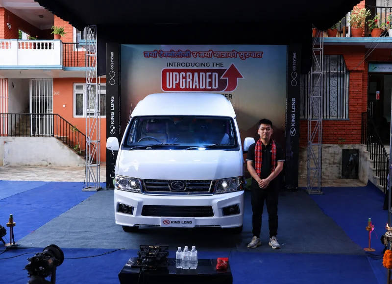 King Long 16 Seater EV Van 2026 in Nepal: Features, Range, and Price