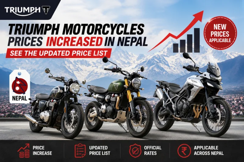 Triumph Motorcycles Hike Prices in Nepal: Check the Full Updated Price List for 2026