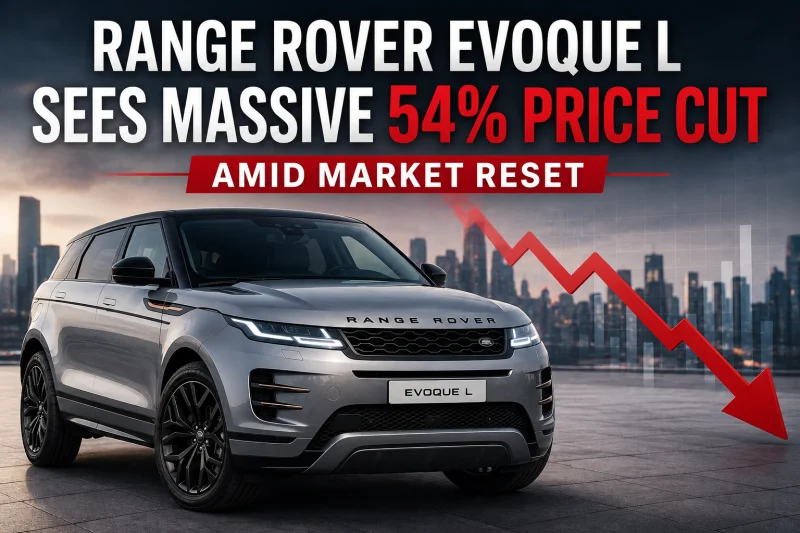 Range Rover Evoque L Sees Massive 54% Price Cut Amid Market Reset
