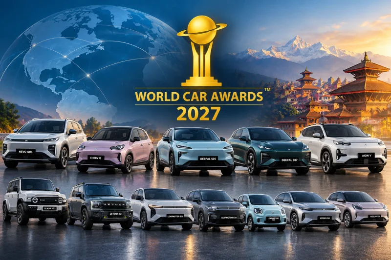 12 Cars Available in Nepal Included in the World Car of the Year 2027 Contender List
