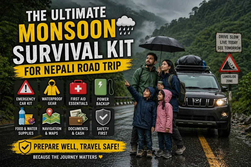 The Ultimate Monsoon Survival Kit for a Nepali Road Trip